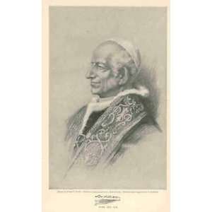    1903 Character of Pope Leo XIII illustrated 