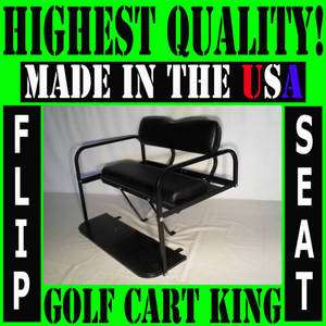 EZGO RXV Golf Cart Rear Flip Back Seat Kit Cargo Bed  