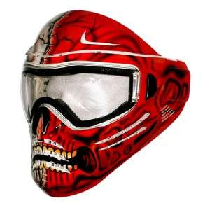   Phace Tactical Airsoft / Paintball Mask Face Shield Head Gear  