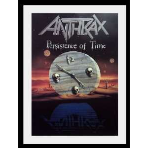  Anthrax Scott Ian tour poster large time approx 34 x 24 