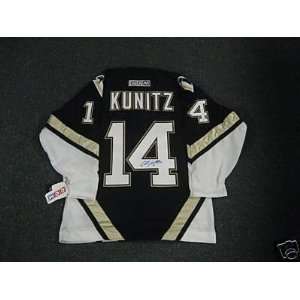 Signed Chris Kunitz Jersey   2009 Stanley Cup   Autographed NHL 