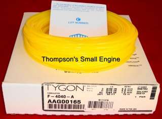 Tygon Fuel Line 3/32ID x 3/16OD Price per foot buy 1 or 100 feet 2 