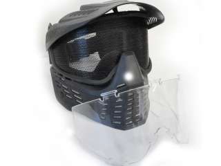 PAINTBALL AIRSOFT PROTECTIVE EYE LENS FULL FACE MASK  