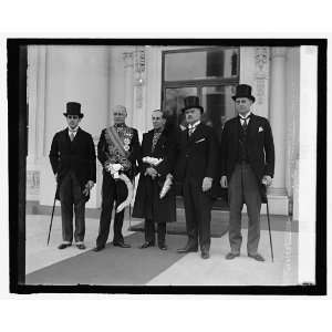 Photo Thos Stone, Sir Esme Howard, Vincent Massey, J. Butler Knight, M 