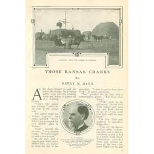    1910 Kansas Farmers F D Coburn William Allen White 