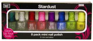   Mini Nail Polish Set   Glitter Polish, Shimmer Polish 7 More  