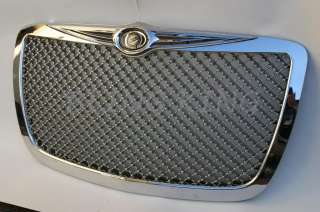 Bentley Grille Bently Grill Chrysler 300 chrome mesh  