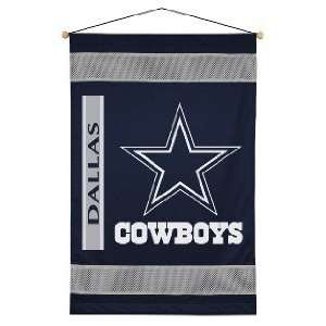  NFL Dallas Cowboys Sidelines Team Logo Wallhanging: Sports 