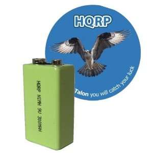 HQRP 9V 300 mAh NiMH 9 Volt Rechargeable Battery compatible with 