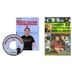   and American Sign Language DVD for Adults & Children Bundle Package