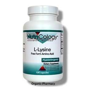  L Lysine   Free Form Amino Acid   100 veg caps 