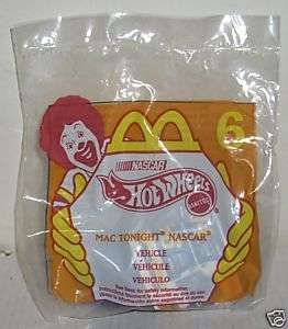 McDonalds Happy Meal Toy NASCAR Hot Wheels Mac Tonight  