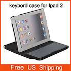 NEW Bluetooth Wireless Keyboard & Protective Case for Ipad 2 Rotates 