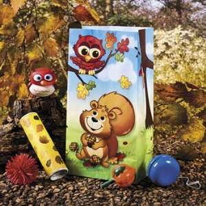  Fall Critters Filled Treat Bags   Party Favor & Goody Bags 