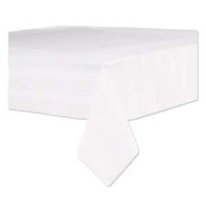  Trendex Domino White Tablecloth 52 x 70 Oblong