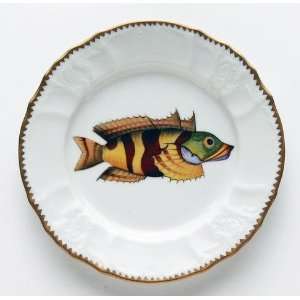  Anna Weatherley Antique Fish 7.5 In Salad Plate No. 3 
