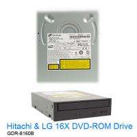 Hitachi LG GDR 8160B Black IDE DVD ROM 48x CD ROM Drive  