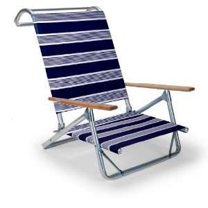   Mini Sun Chaise Folding Beach Arm Chair, Night: Patio, Lawn & Garden