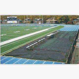 Football Field Equipment Sideline Covers   Bench Zone  15 X 75 Track 