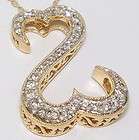 Jane Seymour 14k White Gold Open Heart Necklace