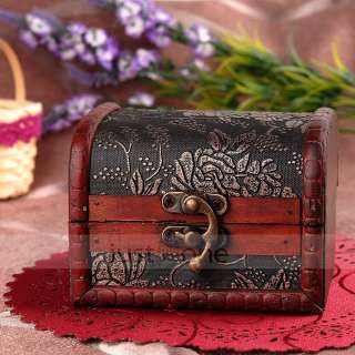   Delicate Wooden design Jewelry Box Storage Organizer Holder Case