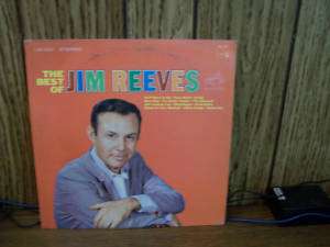 Jim Reeves   The Best Of Stereo lp album 1964 b  