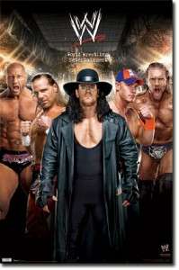 WWE Superstars The Undertaker John Cena Poster TR6656  