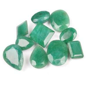   .00 Ct Nice Precious Emerald Mixed Shape Loose Gemstone Lot Jewelry