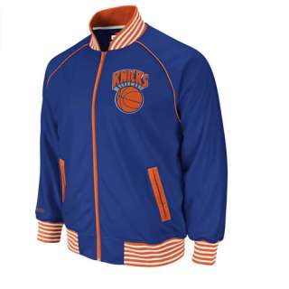 NBA New York Knicks Downtown Track Jacket Mitchell Ness Hardwood 