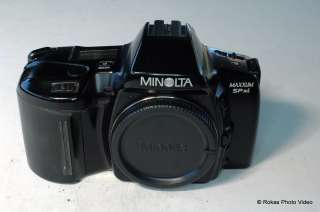 Minolta Maxxum SPxi SLR camera body only SP xi  