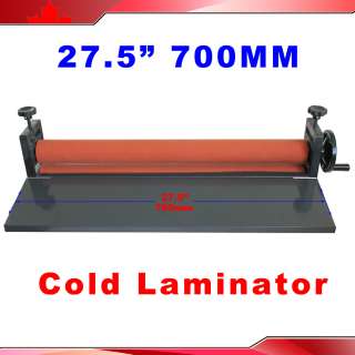   27 1/2 700MM Manual Laminating Machine Perfect &Cold Laminator  