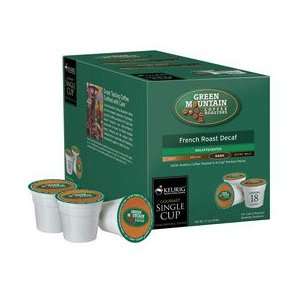   Green Mountain Decaf French Roast Coffee Keurig K Cup, 18 Count Home