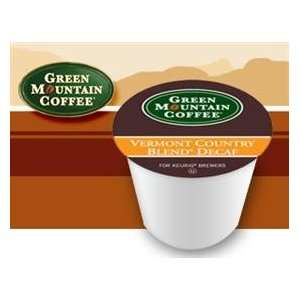 Green Mountain Vermont Country Blend Decaf Coffee 1 Box of 24 K Cups 