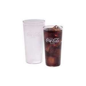   32 Oz. Coca cola Plastic Tumbler, Clear   32CC152: Kitchen & Dining