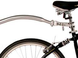 The Co Pilots quick release system detaches easily from your bike.