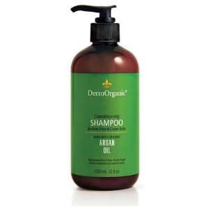 DermOrganic Sulfate Free Conditioning Shampoo with Argan Oil   33.8 oz 