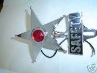 HARLEY SAFETY STAR LICENSE PLATE TOPPER WITH LIGHT  