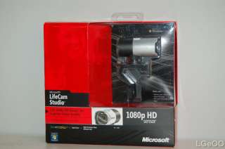 Microsoft LifeCam Studio 1080p HD Webcam (Gray) 885370139808  