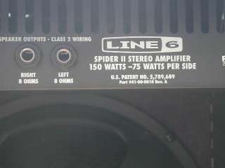 Line 6 Spider 2 II 150 Watt Combo Amp  
