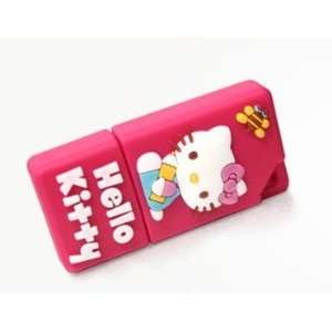  Hello Kitty Cartoon Style USB flash drive(Rose Pink): Computers