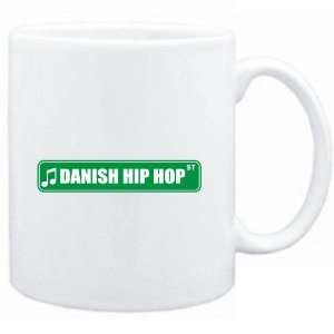  Mug White  Danish Hip Hop STREET SIGN  Music Sports 