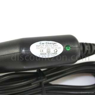 5mm Round Pin GPS car Charger/adapter 5V 1.5A Output  