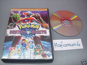 Pokemon Destiny Deoxys The Movie DVD OOP HTF NTSC CC 786936269024 