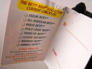 Betty Boop Kellytoy Plush Doll Peace Lovin 17  