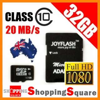   SDHC Card Class 10, 20MB/s memory card 32G microSD HC Adapter  