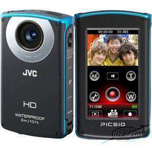 JVC Picsio GC WP10 HD Waterproof Pocket Video Camcorder 46838044526 
