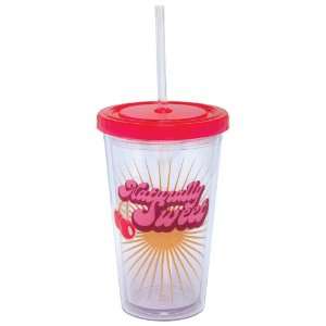  Design Studio 16 Ounce Double Wall Acrylic To Go Tumbler with Straw 