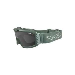   Green Frame   Smoke Grey & Clear Lenses Sunglasses   Wiley X GOPATG