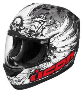 New Icon Alliance Freaky Tiki Motorcycle Helmet Small S  
