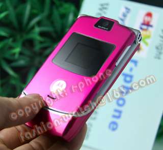 Motorola RAZR V3 Mobile Cell Cellular Phone GSM Quadband Unlocked Hot 